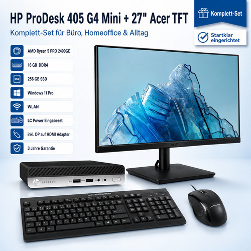 Komplett set amd - pc,